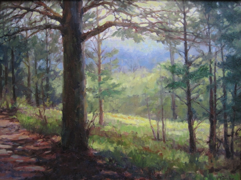 Sunlight at Rociada by artist Nancy Grobe